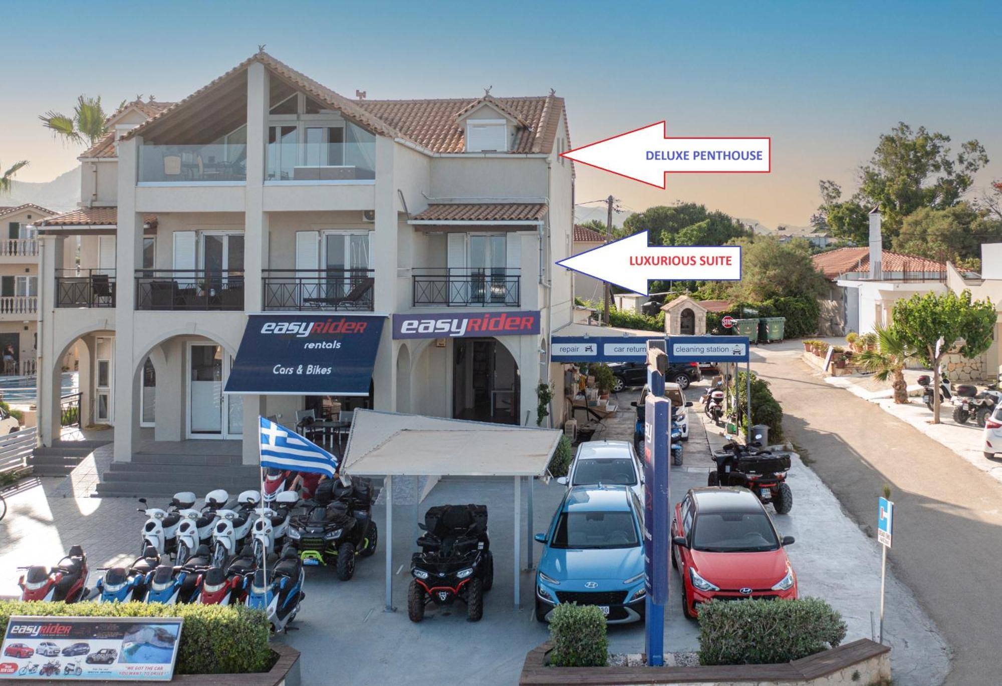 George Beachfront Apartments Lithakia  외부 사진
